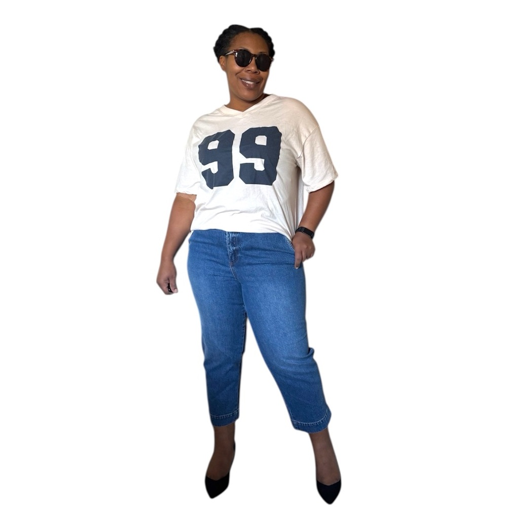 Talbots Jeans High Rise Straight Ankle